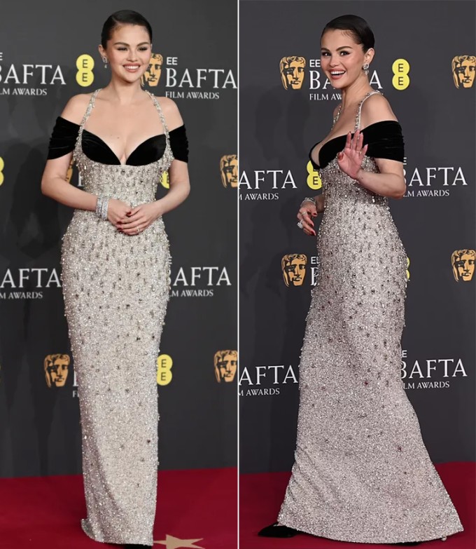 Selena hạnh phúc khi có đề cử đầu tiên tại BAFTA - giải thưởng điện ảnh danh giá nhất của Anh. Cô có tên trong hạng mục 'Nữ diễn viên phụ xuất sắc' nhờ vai diễn trong phim 'Emilia Pérez'.