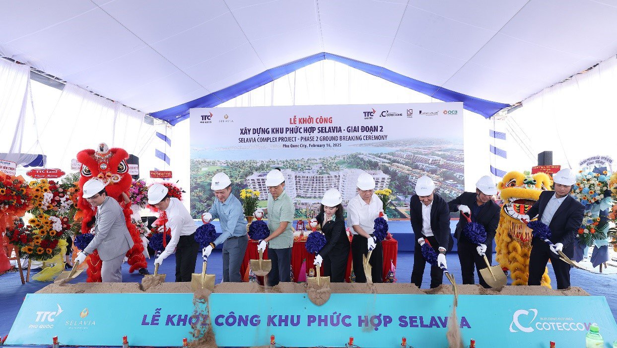 Lễ khởi công đánh dấu cột mốc hiện thực hóa Selavia - “Sen vàng nơi đảo ngọc”, khu phức hợp nghỉ dưỡng đẳng cấp quốc tế