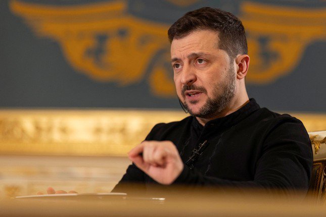 Tổng thống Ukraine Volodymyr Zelensky. (Ảnh: Reuters)