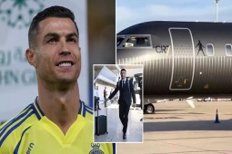 Máy bay 2.000 tỷ của Ronaldo gặp sự cố ở Manchester