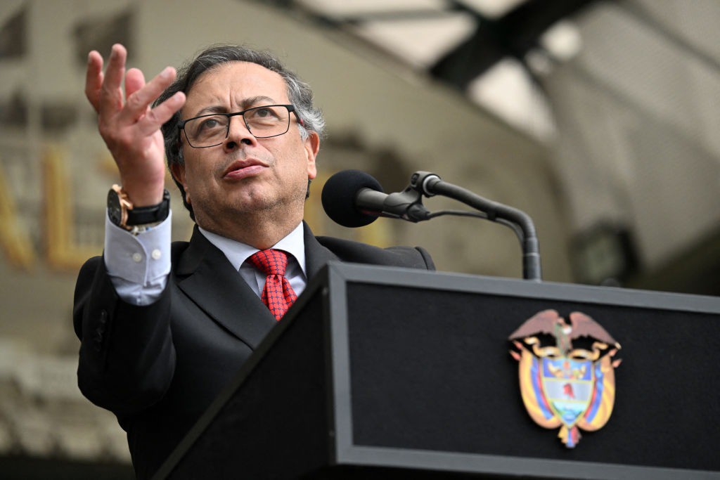 Tổng thống Colombia Gustavo Petro. Ảnh: Getty