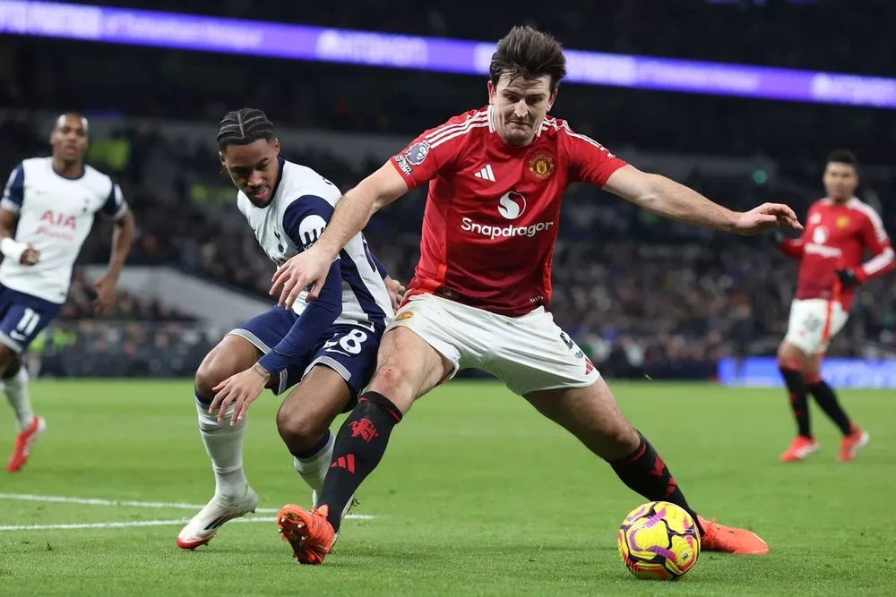 Maguire vẫn rất có ích ở Man Utd. ẢNH: GETTY