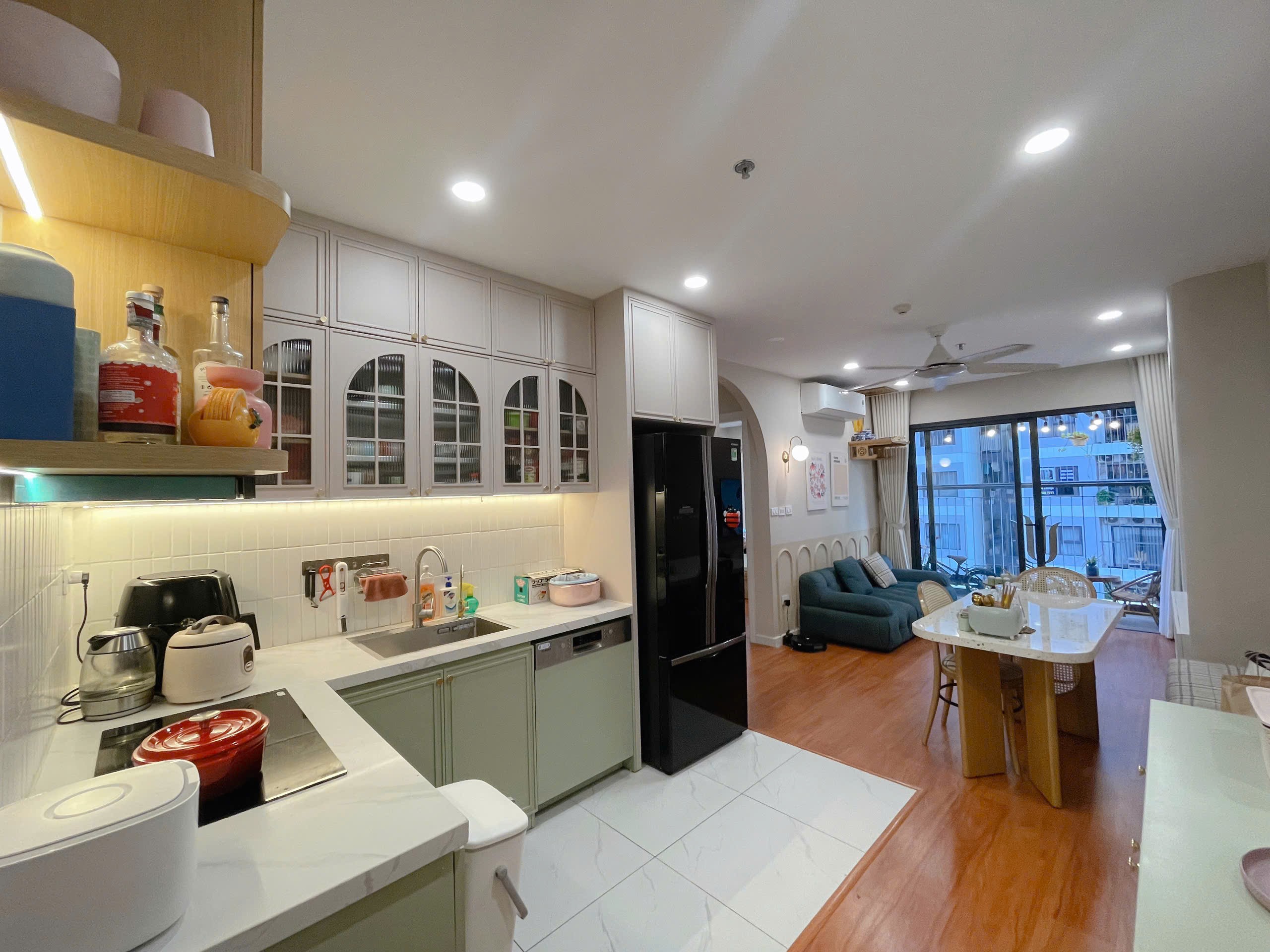 Căn hộ chung cư giá dưới 2 tỷ đồng dần mất hút khỏi thị trường. Ảnh: Trung Nguyên