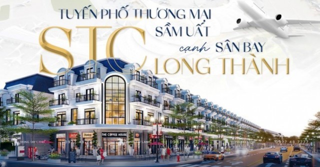 Đón làn sóng đầu tư 2025 với tuyến phố thương mại sầm uất cạnh sân bay Long Thành