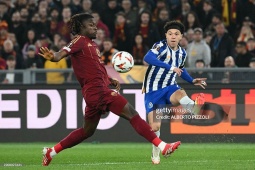 Video bóng đá Roma - Porto: Đại tiệc 5 bàn, "ông lớn" đi tiếp xứng đáng (Europa League)