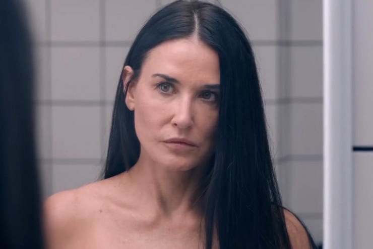 Demi Moore được đánh giá cao với vai diễn trong The Substance. 