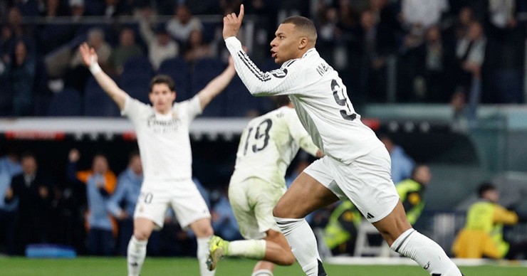 Mbappe được kỳ vọng tỏa sáng giúp Real Madrid vượt qua nhánh đấu khó