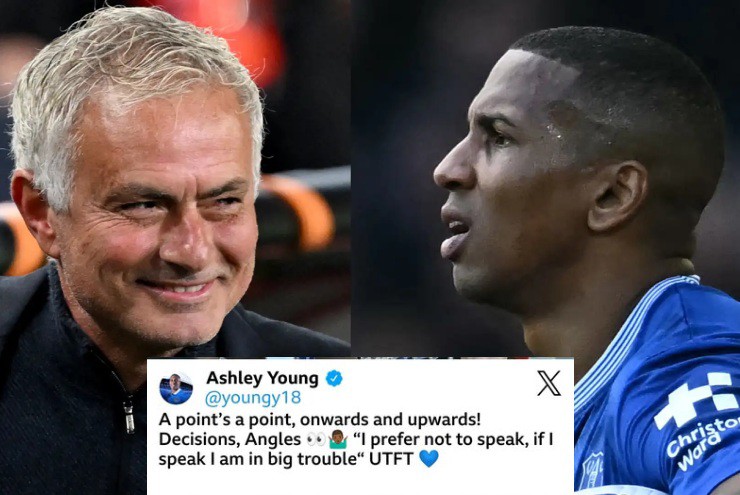 Ashley Young bức xúc vì trọng tài hủy quyết định thổi phạt đền của Everton ở trận hòa MU