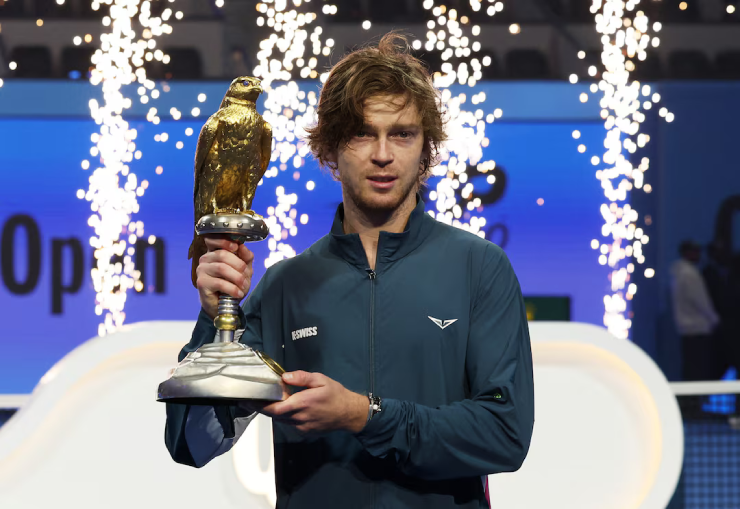 Rublev hướng tới đỉnh cao sau danh hiệu tại Qatar Open