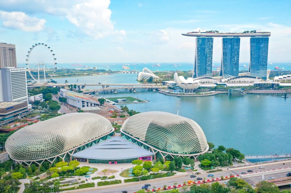 Khu đô thị mới Marina Bay là một trong những khu đô thị kiểu mẫu hiện đại bậc nhất thế giới, thể hiện tầm nhìn phát triển bền vững và phong cách sống hiện đại của Singapore. (Ảnh: Internet)