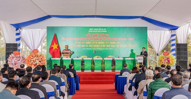 Nhà đầu tư "Tây tiến" đón đầu cột mốc đột phá hạ tầng của trục tăng trưởng vàng Tây Thăng Long