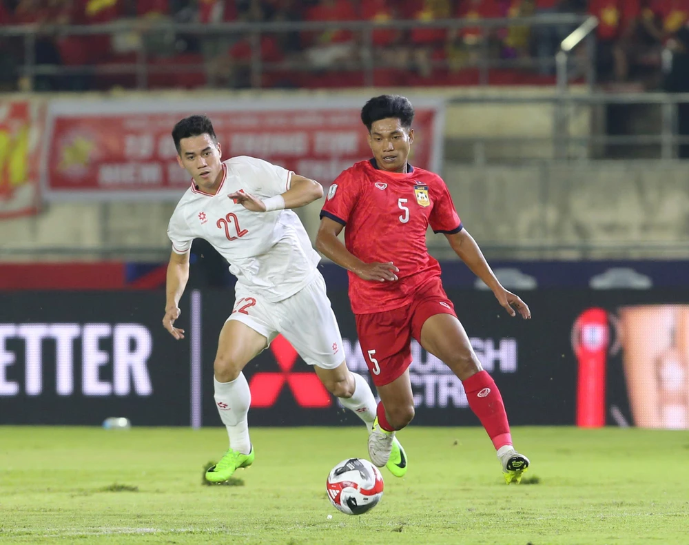 Chân sút của B. Bình Dương có 4 bàn thắng ở AFF Cup 2024. Ảnh: ANH PHƯƠNG.