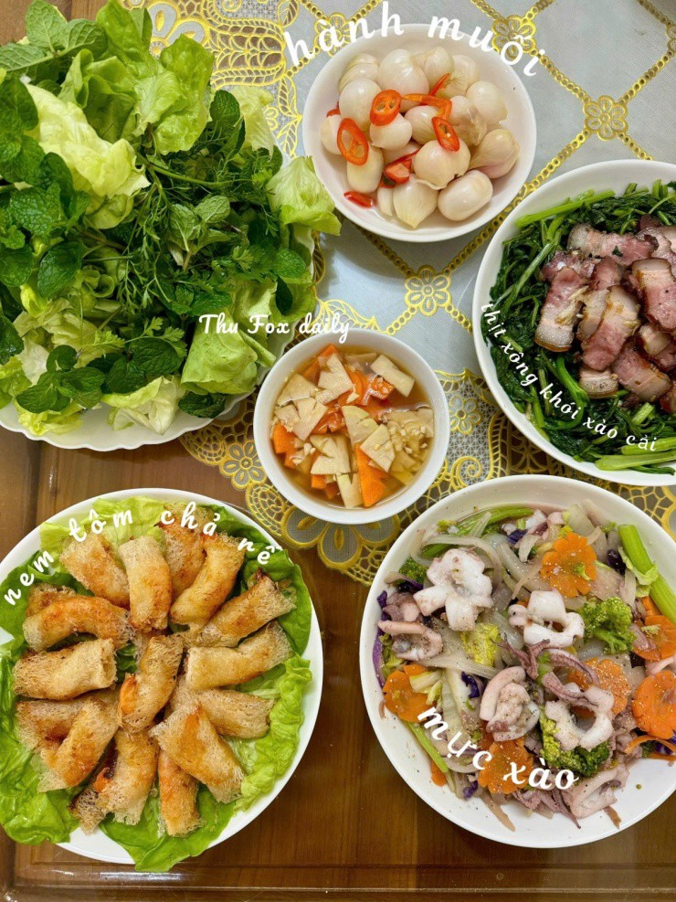 Mẹ ba con gợi ý mâm cơm cuối tuần đổi vị - 2