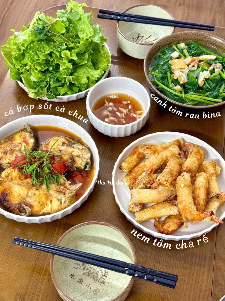 Mẹ ba con gợi ý mâm cơm cuối tuần đổi vị - 5