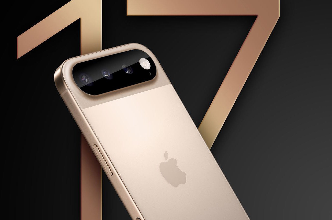 Ảnh concept iPhone 17 Pro.