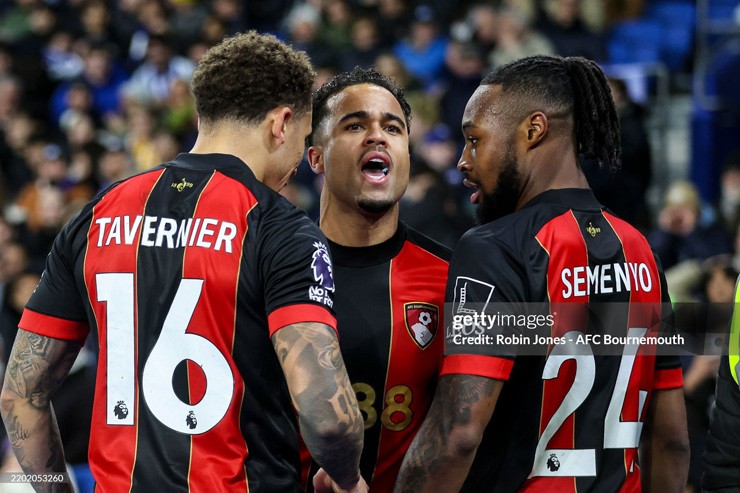 Những đội bóng nhỏ như Bournemouth bất ngờ có cơ hội cạnh tranh cho 1 vé dự Champions League