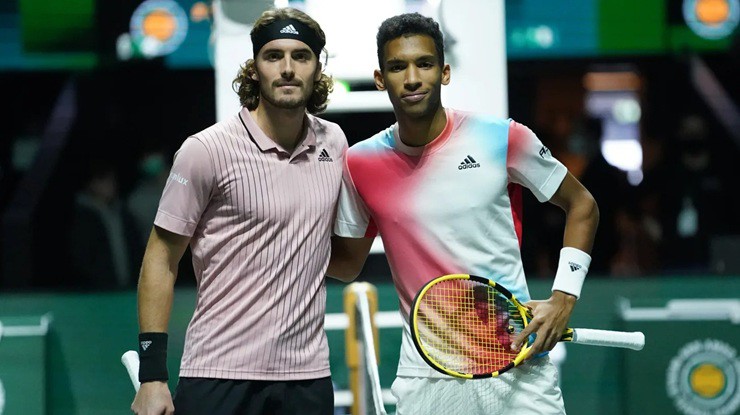 Tsitsipas&nbsp;được đánh giá cao hơn&nbsp;Aliassime trước&nbsp;trận chung kết Dubai Open