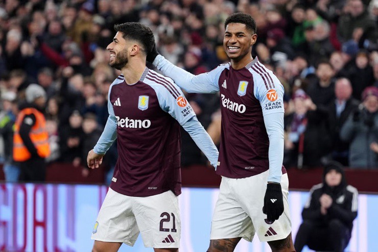 Asensio và Rashford đang tạo thành bộ đôi ăn ý tại Aston Villa