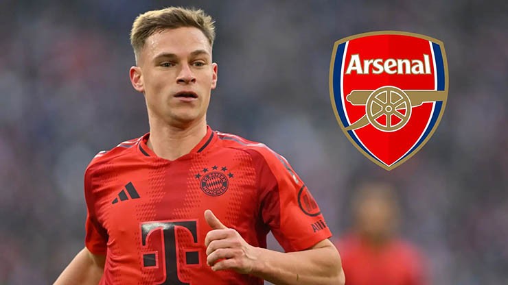 Kimmich đang được Arsenal nhắm đến