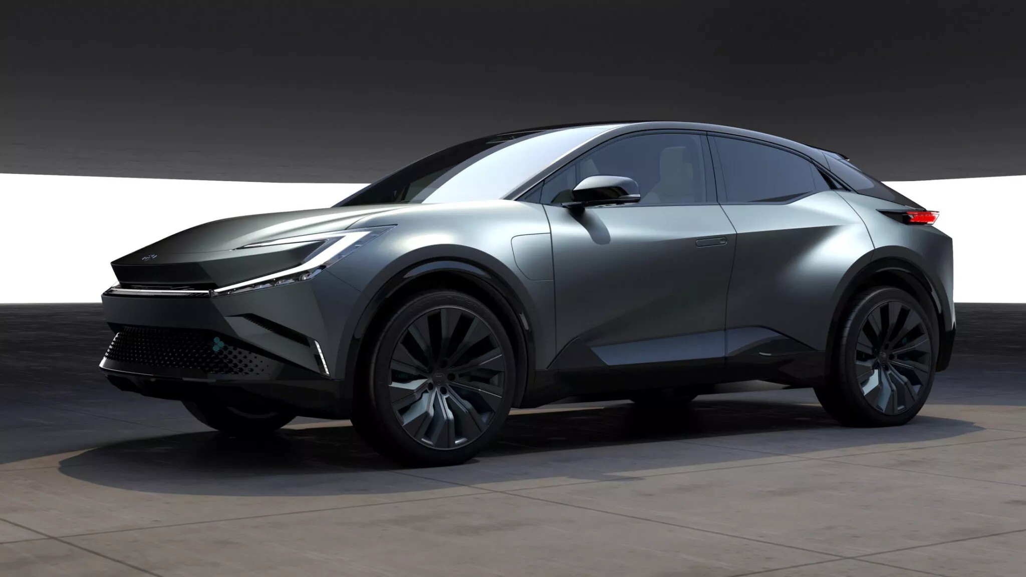 Concept mẫu crossover chạy điện của Toyota.