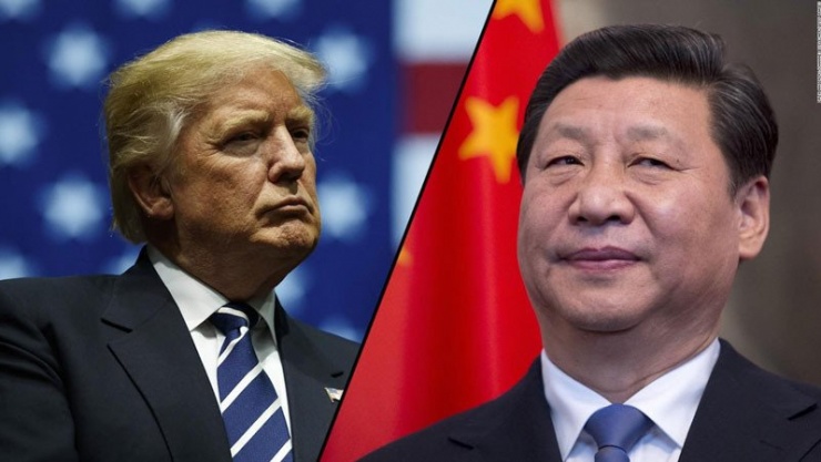 Ông Trump áp thuế lên hàng hóa nhiều nước nhập vào Mỹ. Ảnh: CNBC