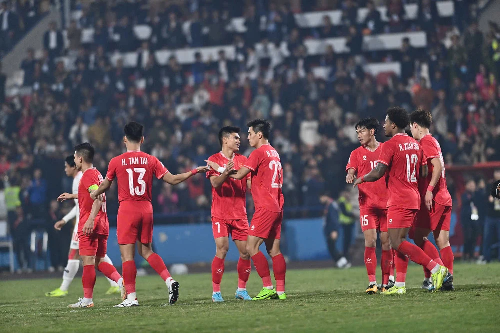 Đội hình vô địch AFF Cup 2024 của tuyển Việt Nam có tuổi đời bình quân rất lớn. Ảnh: ANH PHƯƠNG.