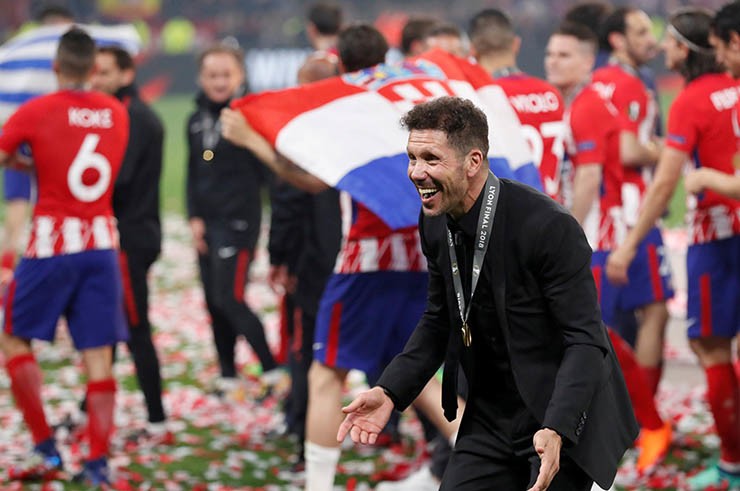 HLV Simeone mong muốn Atletico có thể tiến xa ở Champions League mùa này