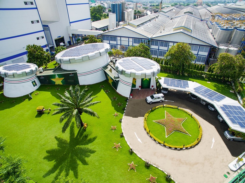 HEINEKEN Việt Nam đã ghi nhận giảm 93% lượng phát thải carbon so với năm 2018. Ảnh: HVN