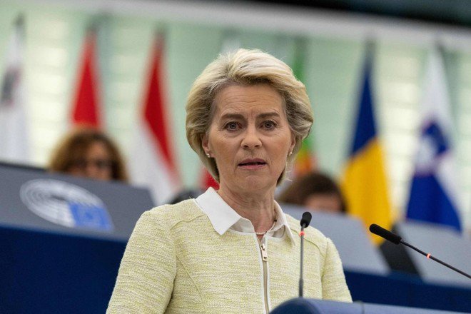 Chủ tịch Ủy ban châu Âu Ursula von der Leyen