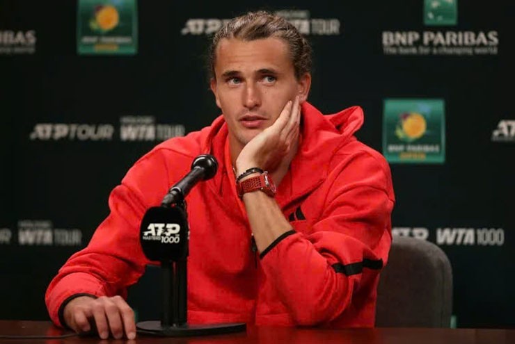 Zverev tự tin tìm lại chiến thắng tại Indian Wells