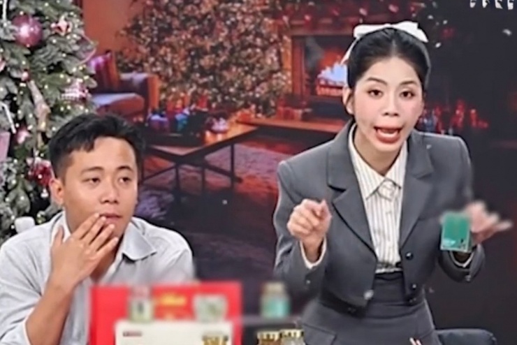 Hằng Du Mục quảng cáo hũ yến sào 70ml có 30g yến. Ảnh chụp màn hình