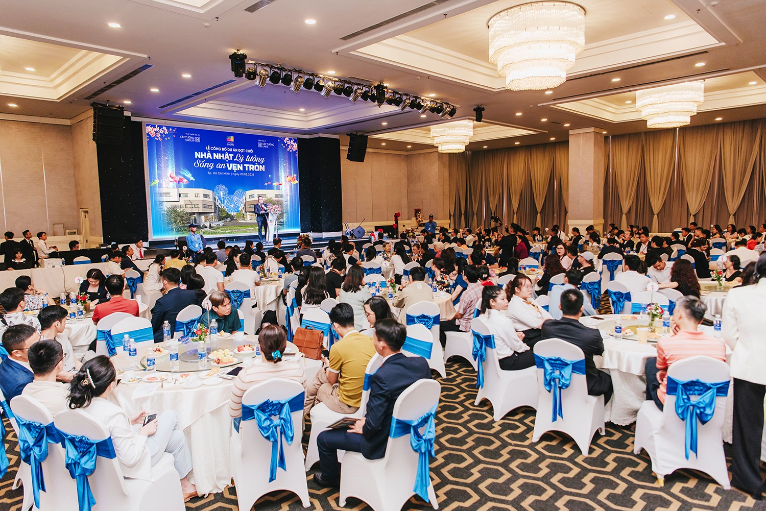 Sự kiện mở bán đợt cuối dự án Cát Tường J-Home thu hút đông đảo khách hàng tham dự