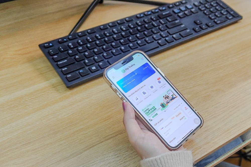 Mọi thao tác mua bán, quản lý đều được thực hiện trên nền tảng Digi Trading trên App MBBank