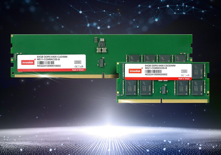 Ảnh thực tế một&nbsp;DRAM DDR5 6400 đơn 64GB.