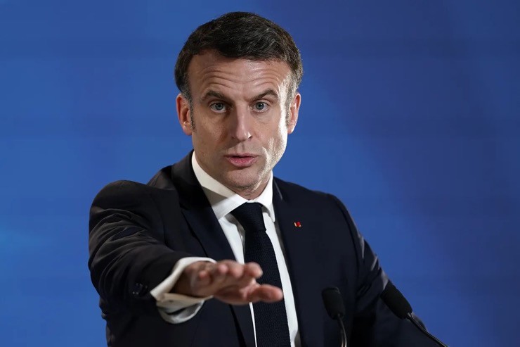Tổng thống Pháp Emmanuel Macron. Ảnh: Pier Marco Tacca/Getty Images.