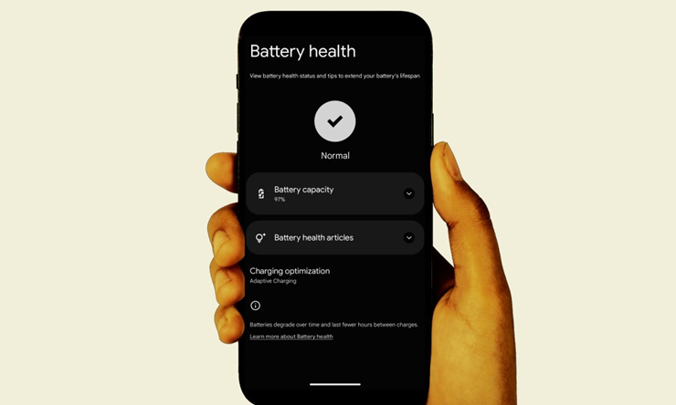 Tính năng theo dõi tình trạng pin Battery Health cập bến Android 16.