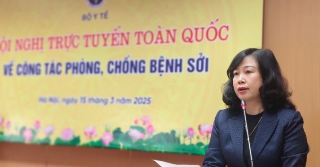 Đã có 40.000 ca nghi mắc sởi, 5 ca tử vong: Bộ Y tế họp khẩn