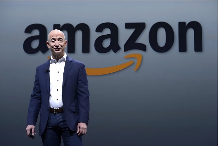 Jeff Bezos của Amazon. Ảnh: BI