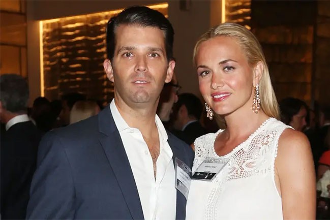 Don Jr và Vanessa Trump chia tay năm 2018 sau 13 năm gắn bó và có 5 con chung. Ảnh: Page Six