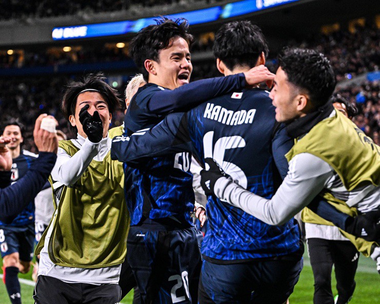 Nhật Bản là đội đầu tiên giành quyền tham dự VCK World Cup 2026 thông qua vòng loại