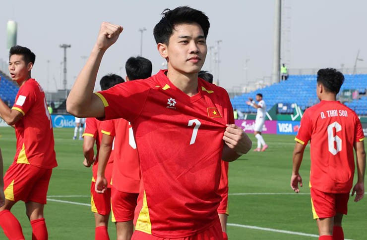 Đình Bắc vẫn đang thể hiện tốt cùng U23 Việt Nam