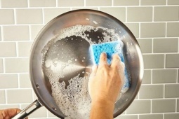 Mẹo làm sạch nồi, chảo inox sáng bóng như mới