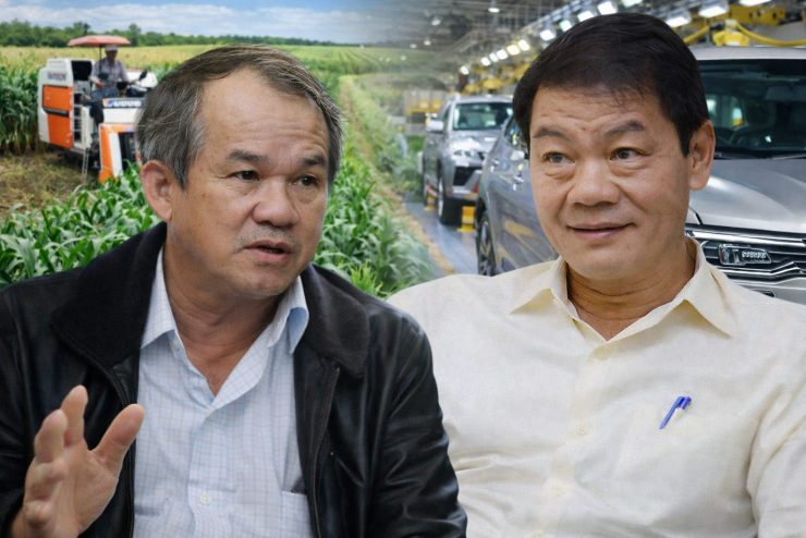 Tỷ phú Trần Bá Dương và mối quan hệ thân thiết với Chủ tịch HAGL Đoàn Nguyên Đức. Ảnh tạo bởi AI