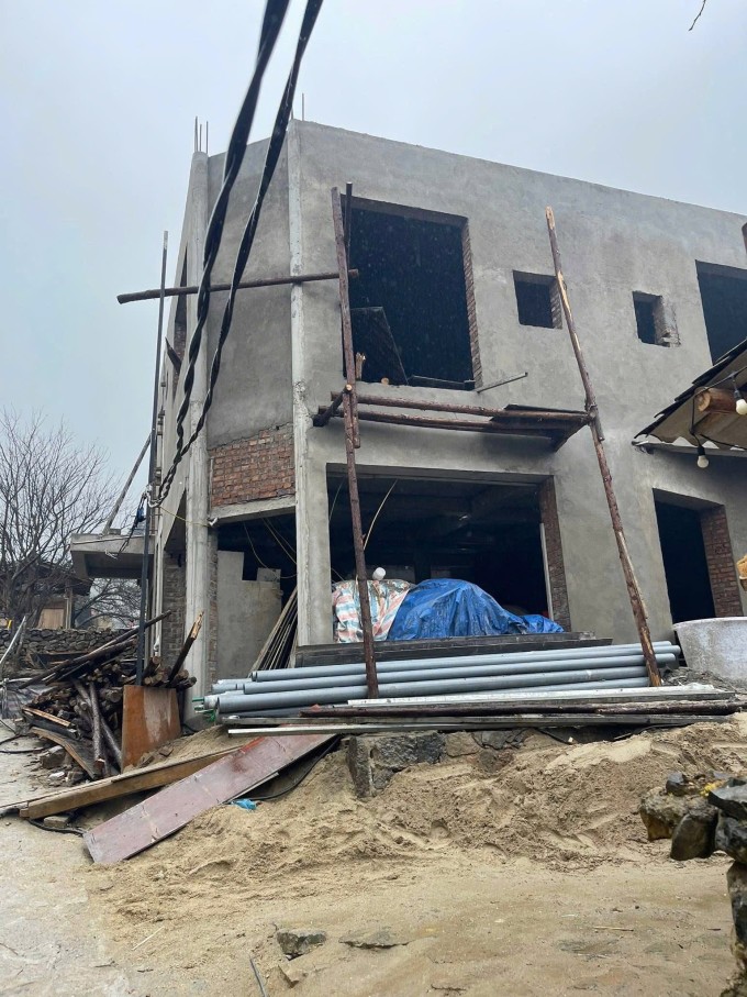 Hiện trạng căn nhà. Ảnh: NVCC