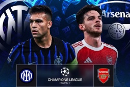 Trực tiếp bóng đá Inter Milan - Arsenal: Arteta cẩn trọng với đối thủ (Cúp C1)