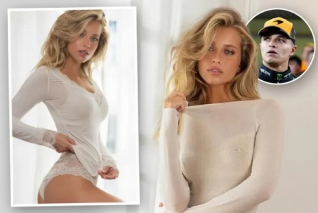 Bạn gái đẹp như thiên thần của sao tốc độ, mặc "xuyên thấu" gây xôn xao