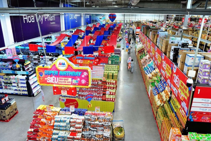 MM Mega Market Việt Nam (ảnh) là chuỗi siêu thị nằm trong hệ sinh thái kinh doanh của tỷ phú Thái Lan Charoen Sirivadhanabhakdi. Ảnh TL