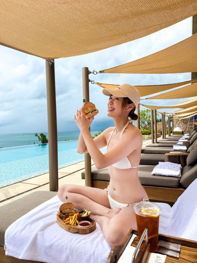 Mỹ nhân TVB tận hưởng bữa sáng tại Sailing Club Phú Quốc (khu Bãi Trường - Nam đảo).