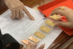 Cuối ngày 22-1, giá vàng miếng SJC, vàng nhẫn tăng trở lại