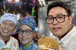 NSƯT quê Hưng Yên  ' ăn cơm vội vã ' , thức khuya dậy sớm  ' chạy '  Gala Cười 2026